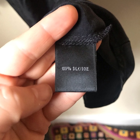 Lafayette 148 New York Silk Cowl Neck top, size 4 - Picture 5 of 8